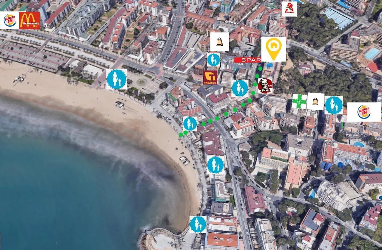 Central Park Salou Vip 0*,  Spanje